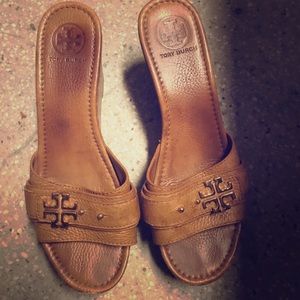 Tory Burch clog wedges